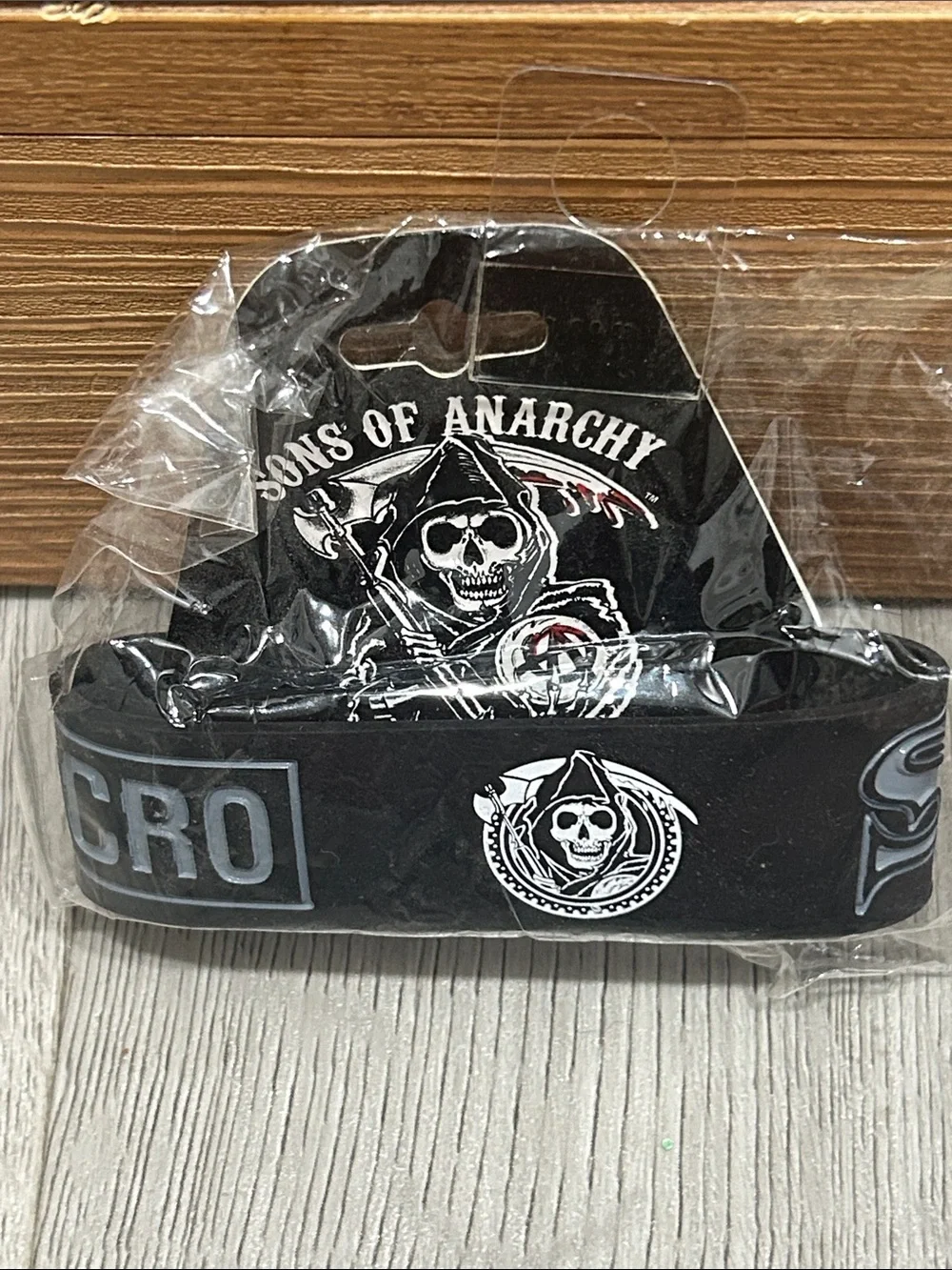 Sons of Anarchy Vintage Collectors Wristlets & Knuckle Ring Bundle- 3 Pack NWT